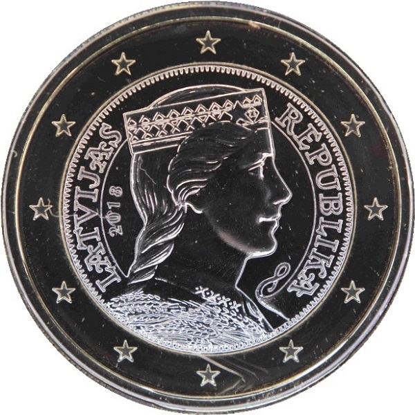 Латвия 1 Евро