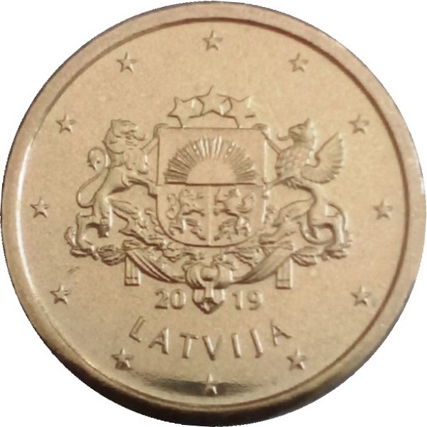 Латвия 10 Евро цент
