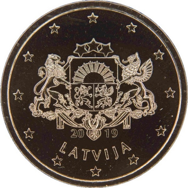 Латвия 50 Евро цент
