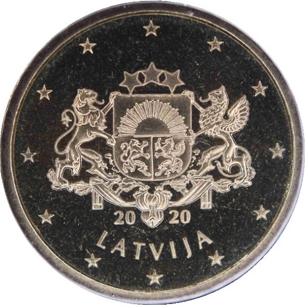 Латвия 10 Евро цент