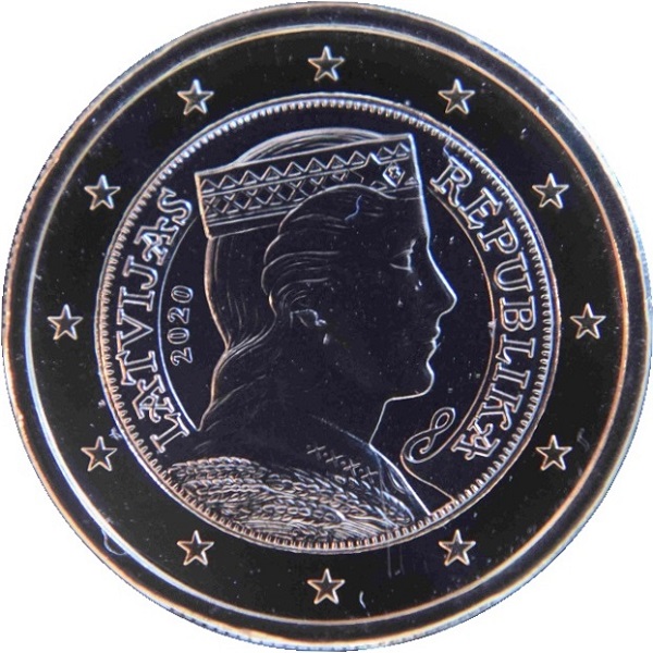 Латвия 1 Евро