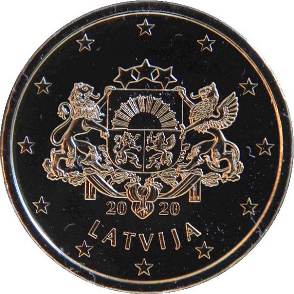 Латвия 50 Евро цент