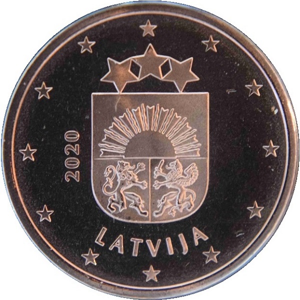 Латвия 5 Евро цент