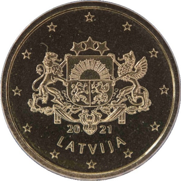 Латвия 10 Евро цент