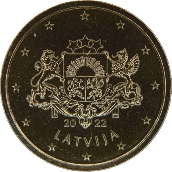 Латвия 10 Евро цент