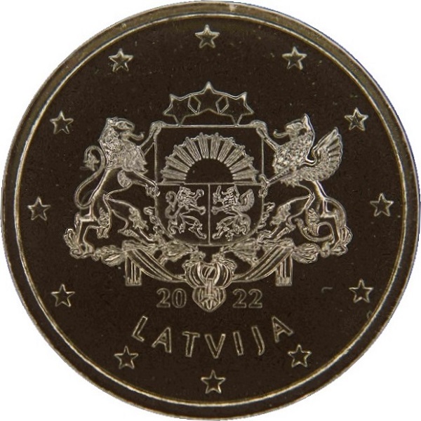 Латвия 50 Евро цент