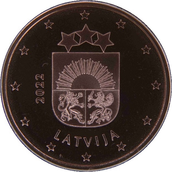 Латвия 5 Евро цент