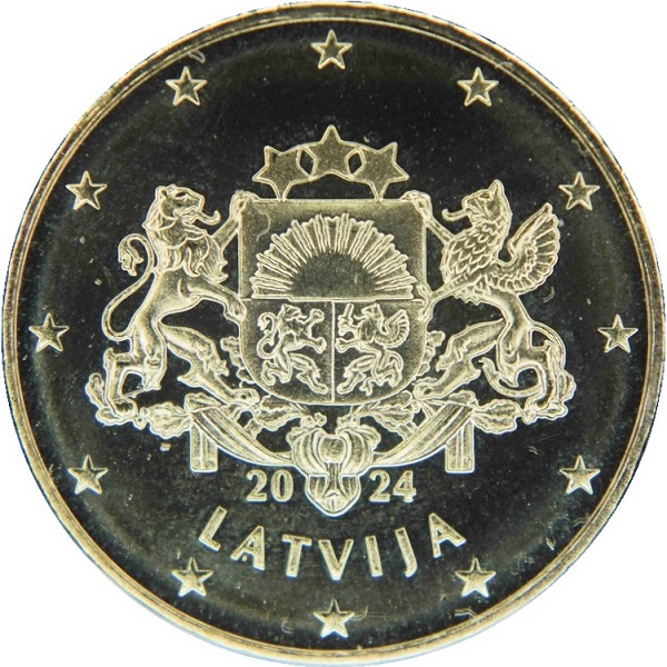 Латвия 10 Евро цент
