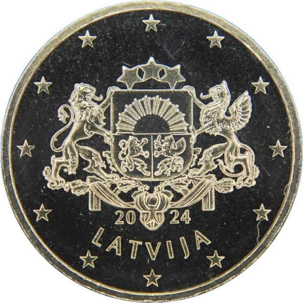 Латвия 50 Евро цент