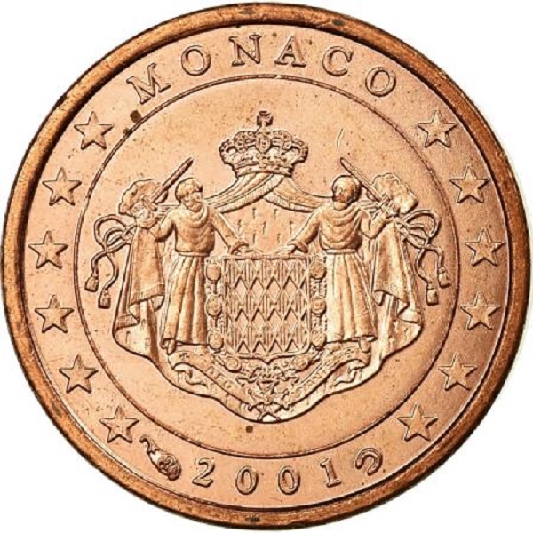 Монако 1 Евро цент