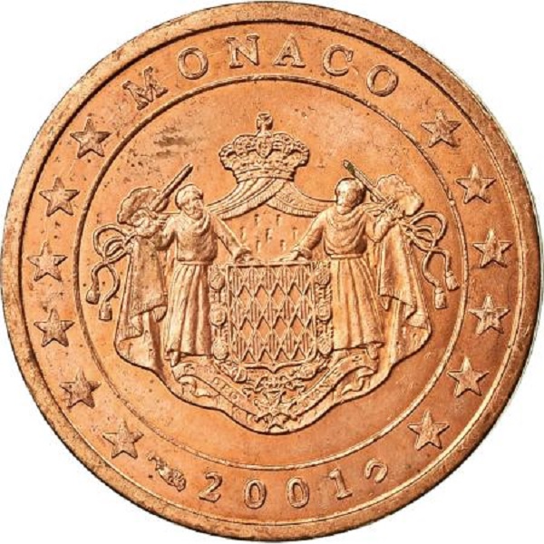 Монако 2 Евро цент