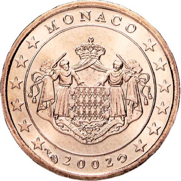 Монако 1 Евро цент
