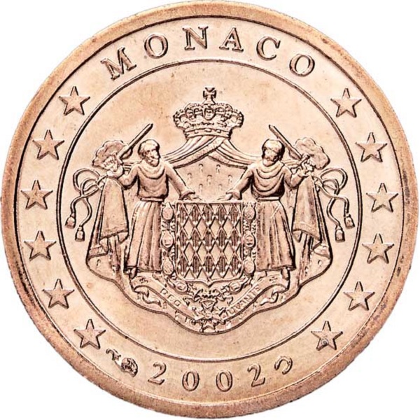 Монако 2 Евро цент