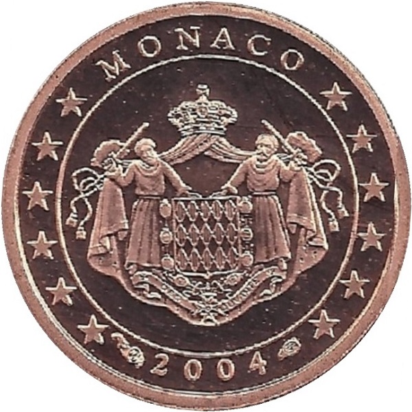 Монако 1 Евро цент