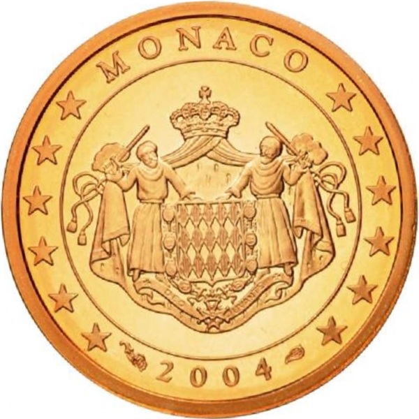 Монако 2 Евро цент