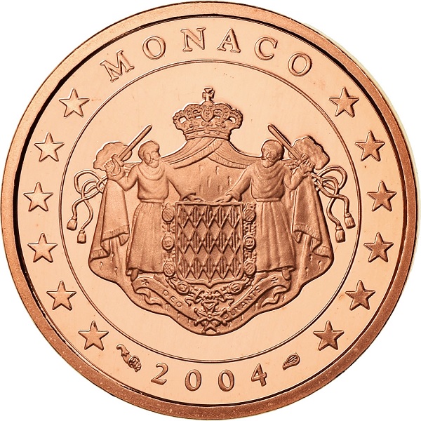 Монако 5 Евро цент