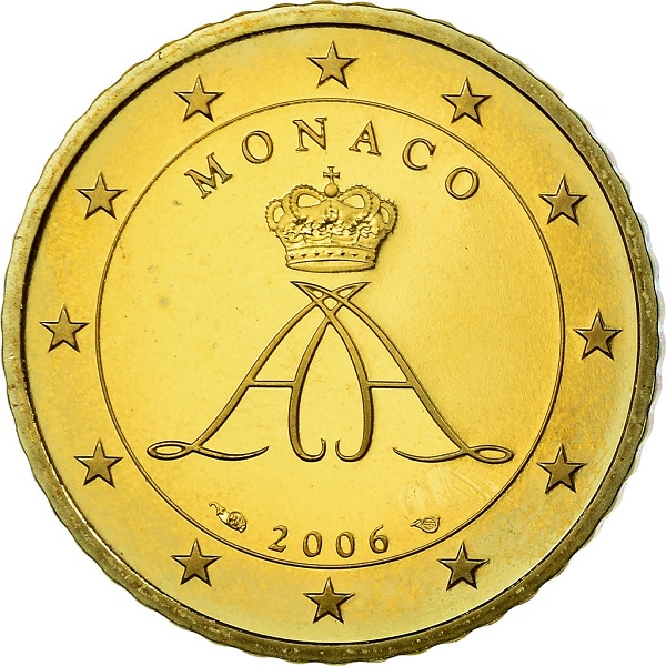 Монако 50 Евро цент