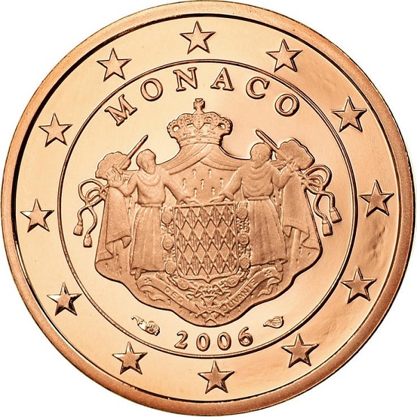Монако 5 Евро цент