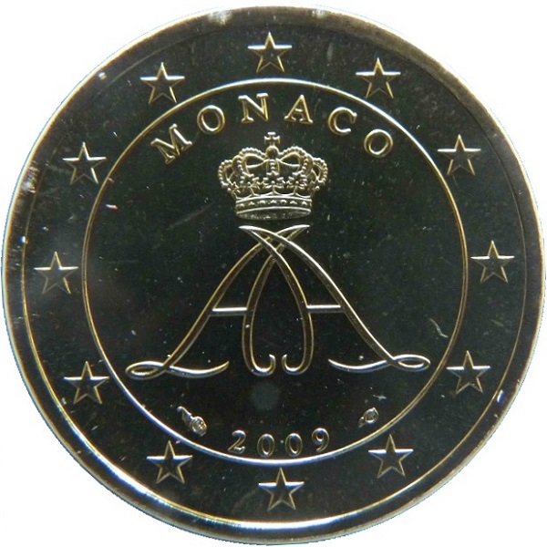 Монако 50 Евро цент