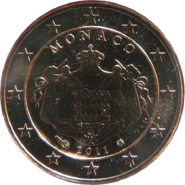 Монако 1 Евро цент