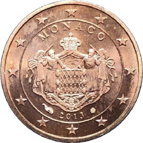 Монако 1 Евро цент
