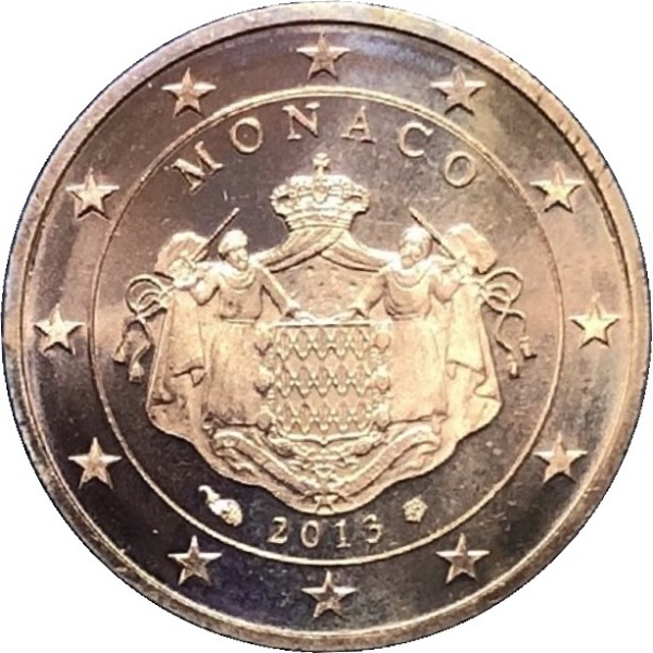 Монако 2 Евро цент