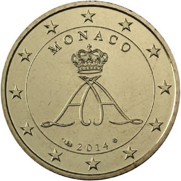 Монако 10 Евро цент