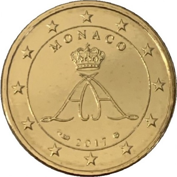 Монако 10 Евро цент