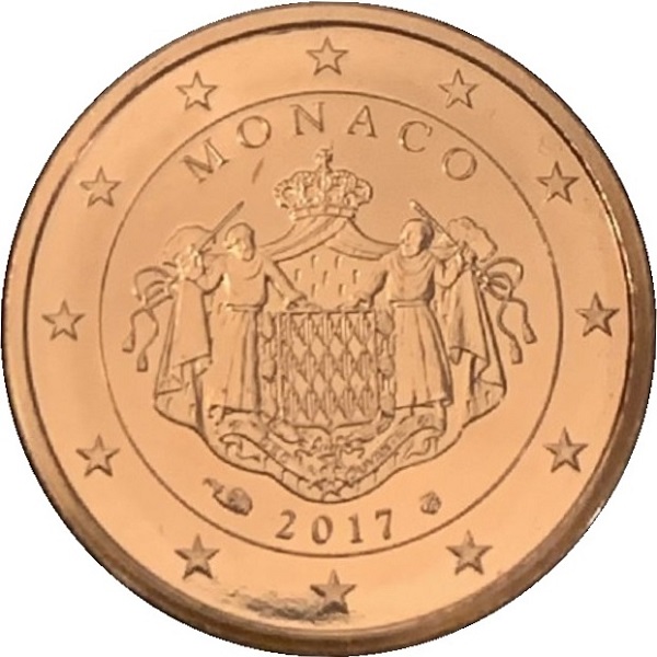 Монако 2 Евро цент