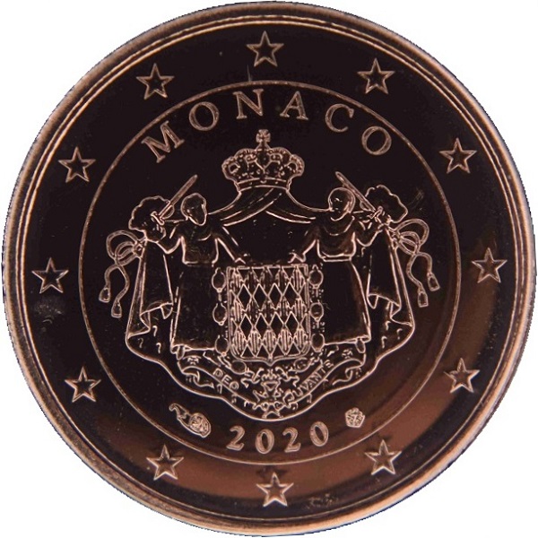 Монако 2 Евро цент