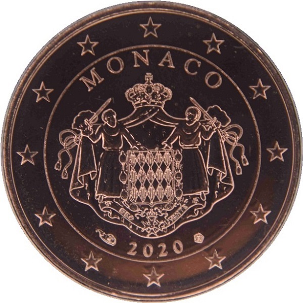 Монако 5 Евро цент
