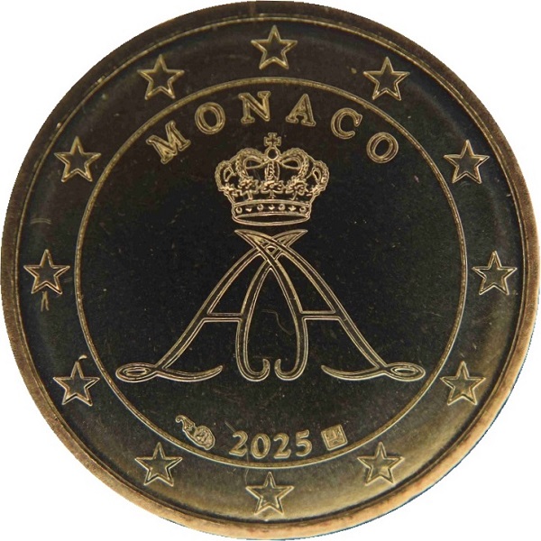 Монако 10 Евро цент