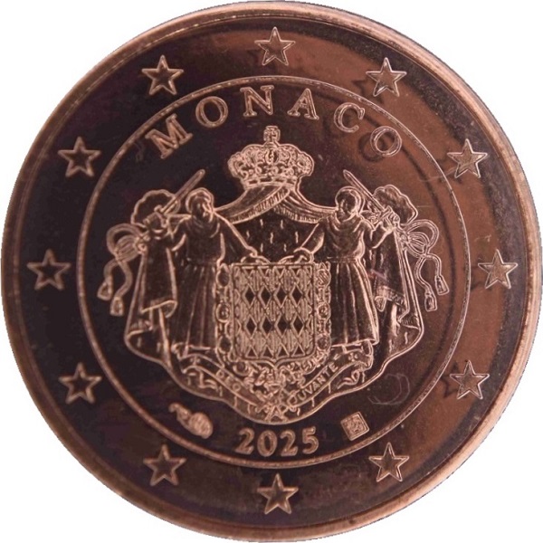 Монако 2 Евро цент