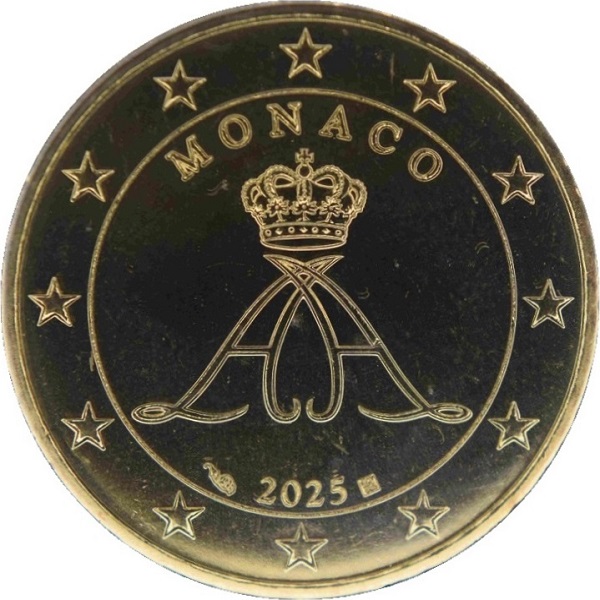Монако 50 Евро цент