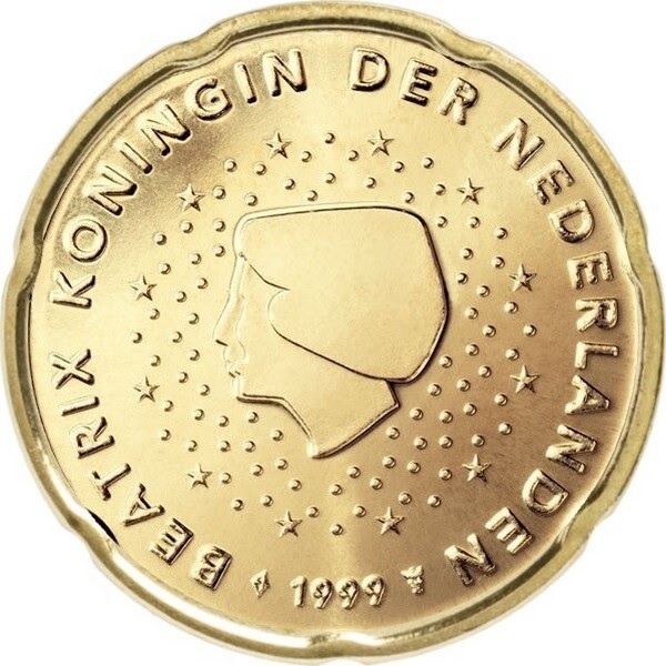 Нидерланды 20 Евро цент