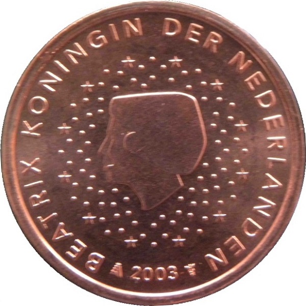 Нидерланды 5 Евро цент
