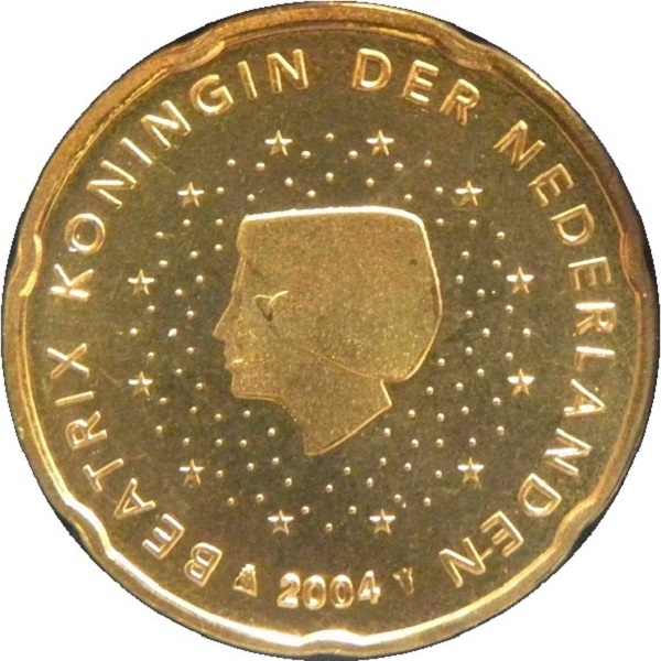 Нидерланды 20 Евро цент