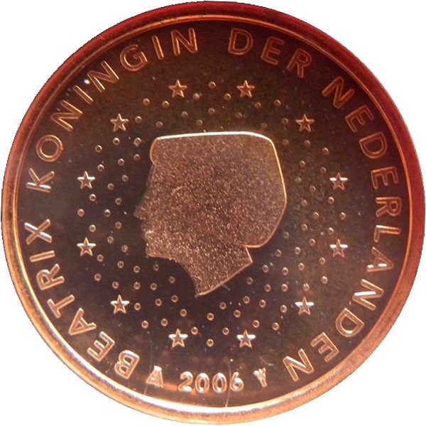 Нидерланды 1 Евро цент