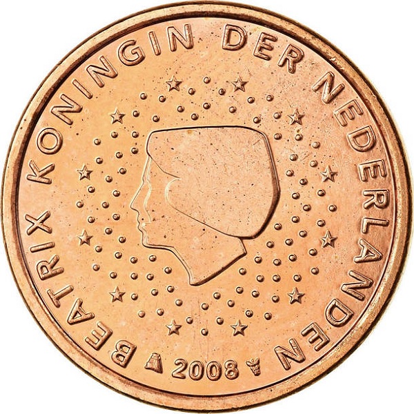 Нидерланды 5 Евро цент