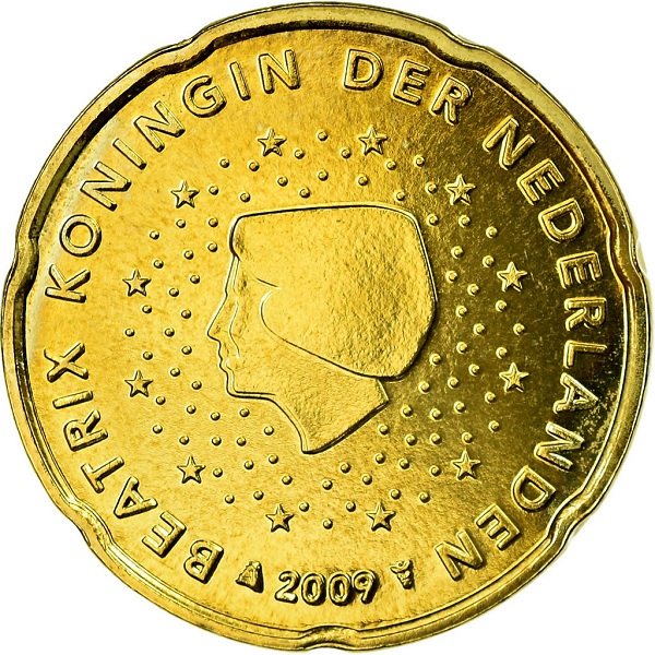 Нидерланды 20 Евро цент