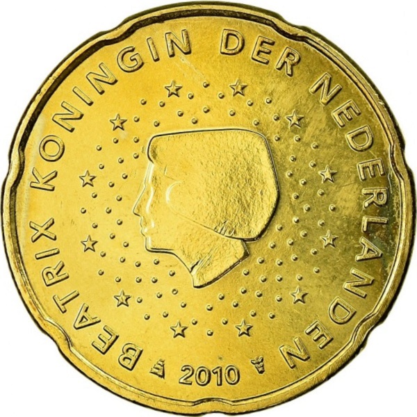 Нидерланды 20 Евро цент