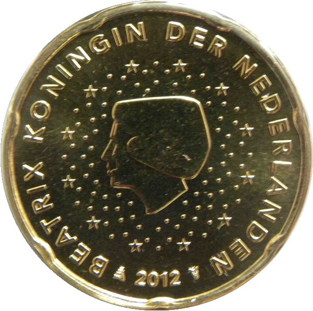 Нидерланды 20 Евро цент