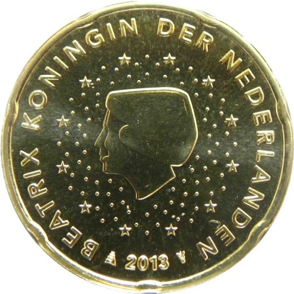 Нидерланды 20 Евро цент