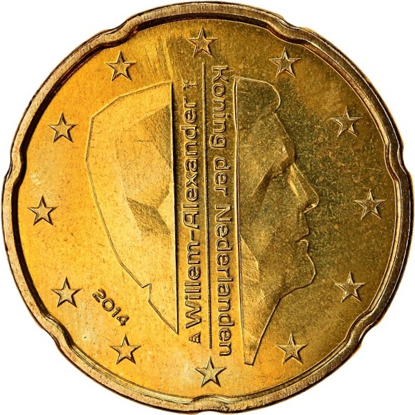 Нидерланды 20 Евро цент
