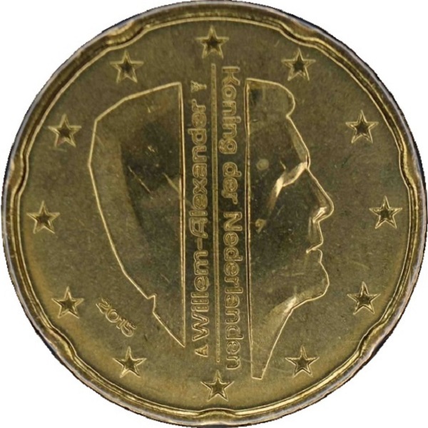 Нидерланды 20 Евро цент