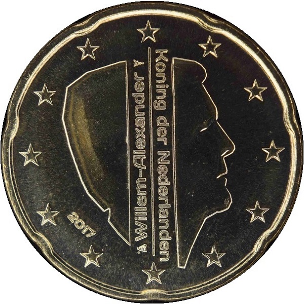 Нидерланды 20 Евро цент