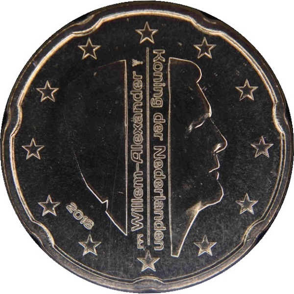 Нидерланды 20 Евро цент