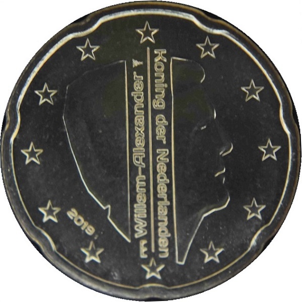 Нидерланды 20 Евро цент