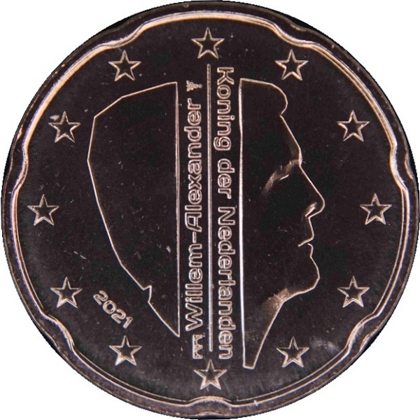 Нидерланды 20 Евро цент