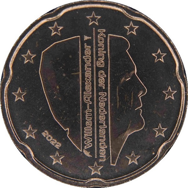 Нидерланды 20 Евро цент